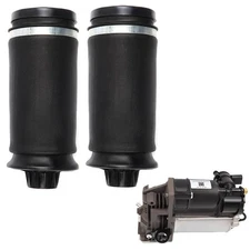 3x Rear For Mercedes X164 GL450 GL550 Air Suspension Spring Compressor Pump