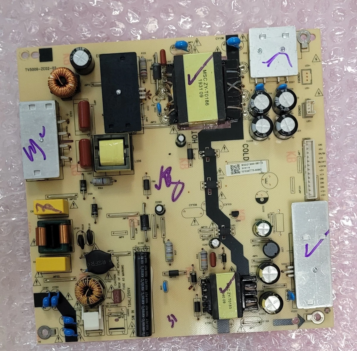 Carte D'alimentation JVC CEL713A Pour TV LT-40A320 - Testée - Envoi Gratuit