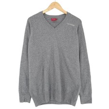 Ulvang Pullover Herren Grau Wolle Ax4 Größe L