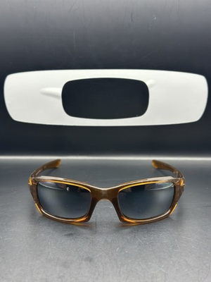 #ad #ad Oakley Five Squared Polished Amber Grey Polarized Lenses $85.00