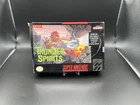 Thunder Spirits (Super Nintendo SNES, 1991) Game and Box
