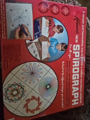 Kenner's New Spirograph Drawing Set No. 401 Box Kit 1967 Vintage