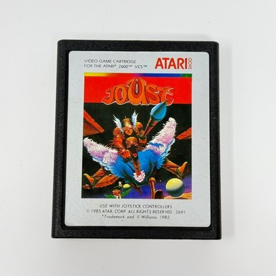 Joust Atari 2600 Video Game Classic Arcade Multiplayer