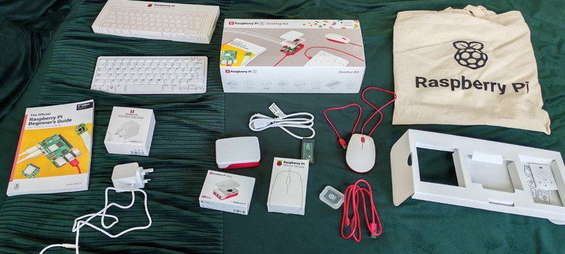 Raspberry Pi Pi 5 4gb Desktop Kit UK (includes Pi5) and free Nano Pi