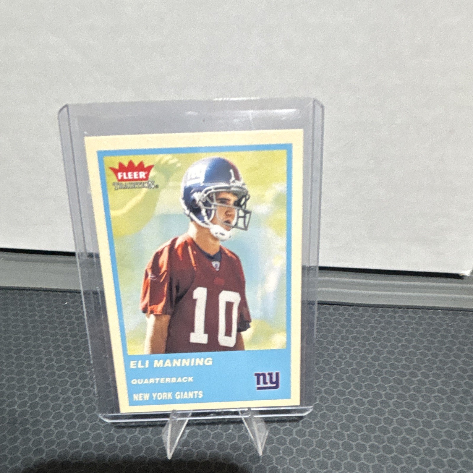Eli Manning Fleer Tradition #331 Blue