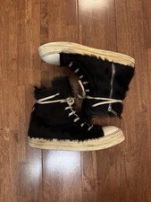 Rick Owens Ramone mohair black 47 EU 14 US Pr...
