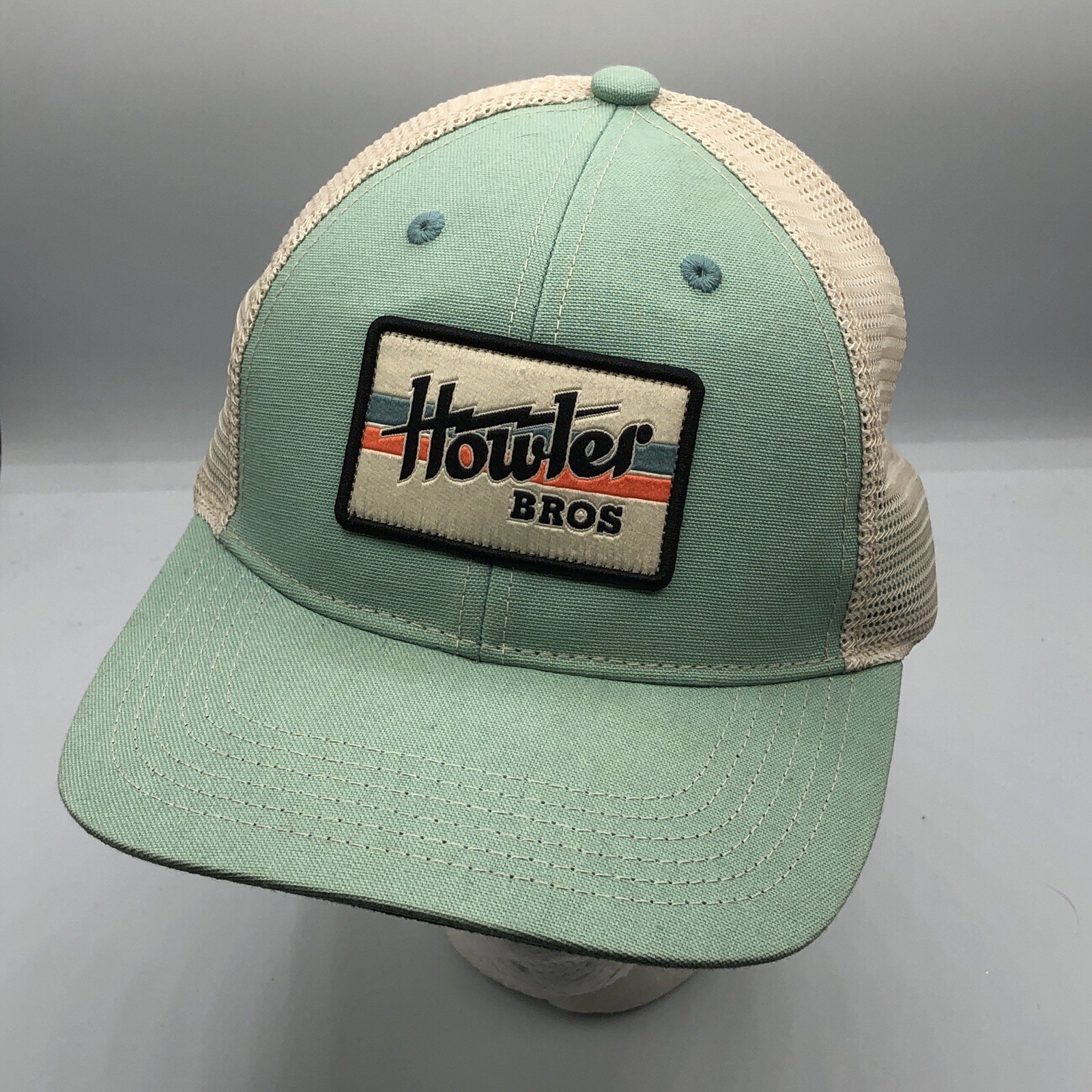 Howler Bros Snapback Trucker Patch Front Mesh Bac… - image 7