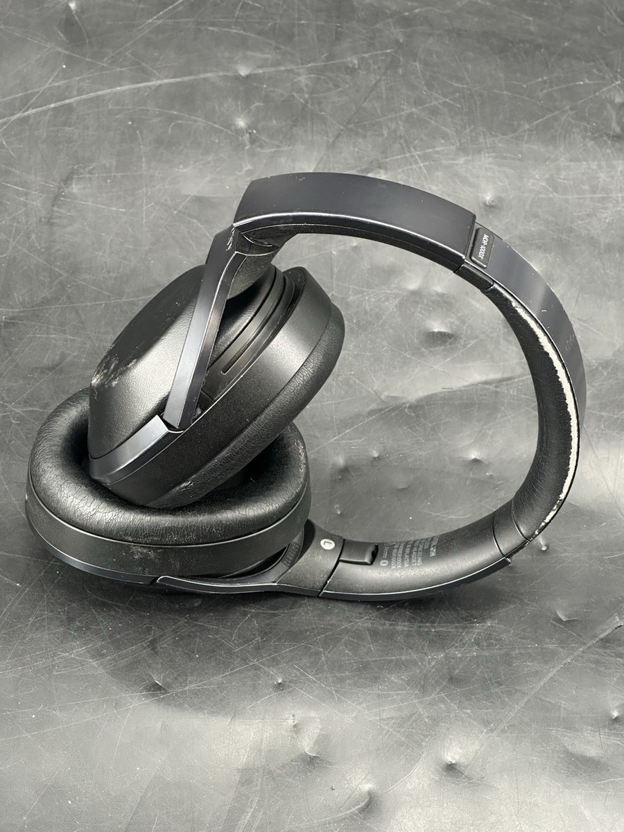 Sony MDR-1000X Wireless Noise-Canceling Headphones - Black | eBay