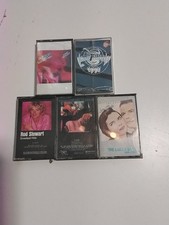 Lot Of 5 Classic Rock Cassette Tapes.