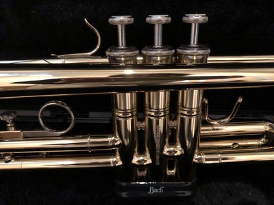 トランペット BACH TR006 Bach TR006 Trumpet Gold with Case & Silent Brass | eBay
