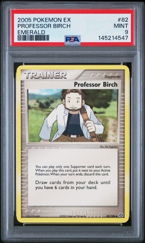 Professor Birch graded PSA 9 for sale on eBay