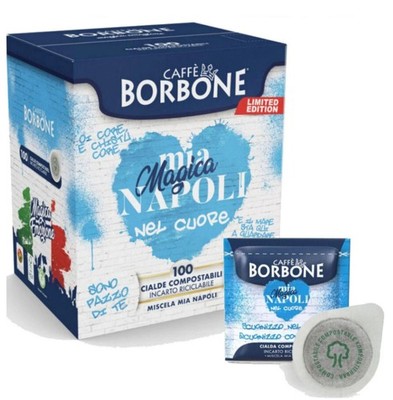 200 Borbone Coffee Pods, My Magic Naples Blue Blend, Limited Edition