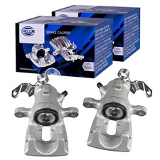 2x HELLA BREMSSATTEL HINTERACHSE passend für OPEL ASTRA G+H COMBO MERIVA A