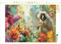 Calvendo Puzzle Jungle Animals | 1000 Pieces, Finished Size 25.2 × 18.9 In (64 ×