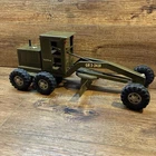 Vintage 1964 Tonka Caterpillar Army Road Grader Steel Toy GR 2-2431