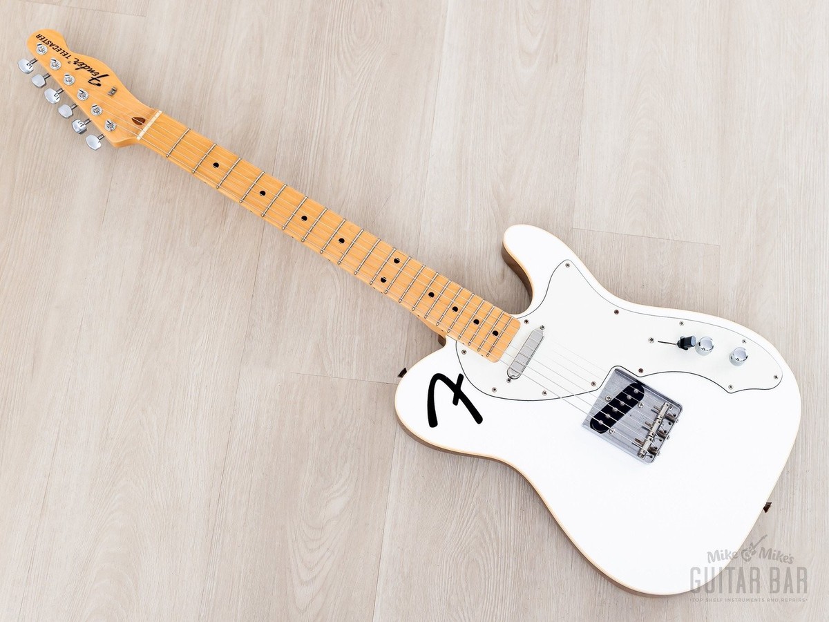 2021 Fender Limited F-Hole Telecaster Thinline Arctic Pearl, Japan