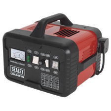 Sealey Battery Charger With Sturdy Carry Handle 16Amp 12V 24V 230V CHARGE112
