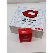 GAME: That's What She Said (Original Game & Expansion Pack)