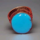 Vintage Navajo Sterling Silver and Turquoise Ring Size 6.5