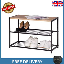 3 -4 Tier Shoe Rack Bench