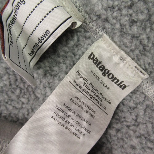 North Face Shirt Girls Medium 10 Long Sleeve High Neck Sweater Gray 1/4 Zip - Picture 4 of 10