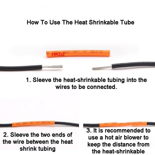 Electrical Sleeving Cable White Heatshrink Hose2:1 Heat Shrink Tube Φ0.6mm-80mm - Picture 6 of 14