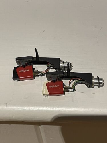 stanton 680 Cartridge And stylus Rare Red Signed Collectors Item On Technics