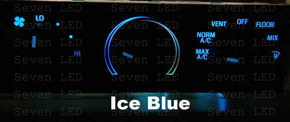 Комплект светодиодов для Ford Mustang 99-04 приборная панель датчик + климат-контроль  - Изображение 4 из 4