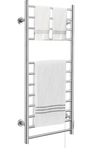 Calentador de toallas eléctrico montado en pared Key TEK con temporizador incorporado. "Negro"" de 12 niveles" - Imagen 1 de 5