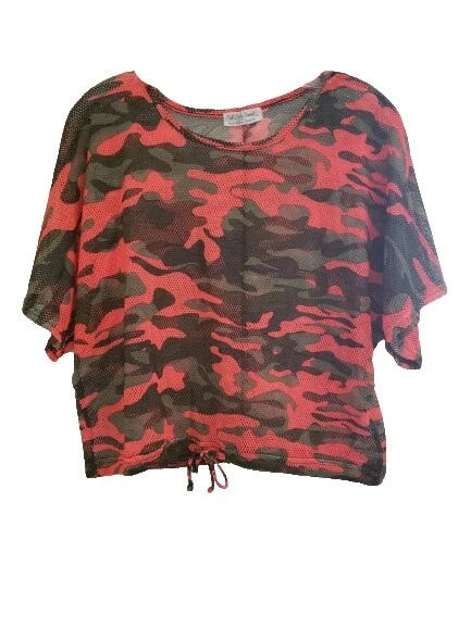Prendas para el torso Informales de camuflaje para Mujeres