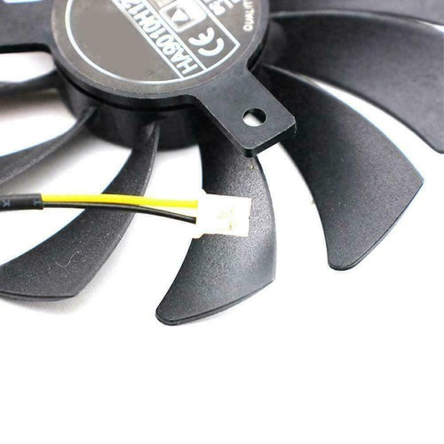 Fan For GTX 1050 Ti 2G 4G Replacement GPU Cooler HA9010H12F-Z 2 pin Fan Q9P8 - Afbeelding 7 van 12