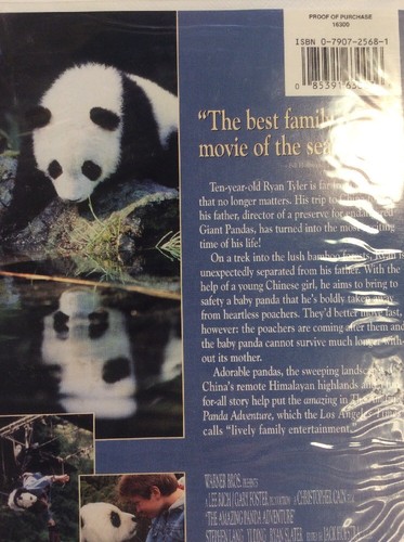 The Amazing Panda Adventure VHS 1995 Clamshell Stephan Lang MediaGnu - Imagen 11 de 12