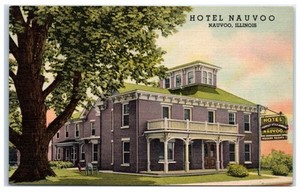 Mid 1900s Hotel Nauvoo 1290 Mulholland Street Illinois Image Is Loading Mid 1900s Hotel Nauvoo 1290 Mulholland Street
