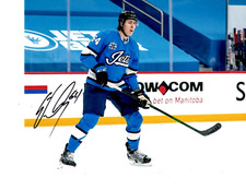 WINNIPEG JETS LOGAN STANLEY SIGNED 8X10