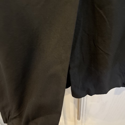 Burberry Blazer Men's 44 Tall Black Wool Sport Coat Jacket 2 button USA Union - Picture 8 of 14