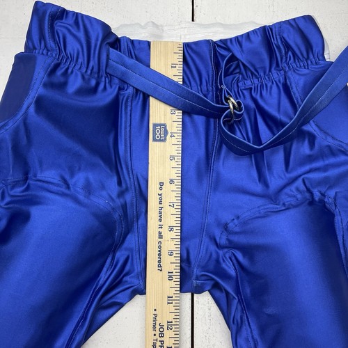 Champro Blue Football Pants Blocker Traditional Poly/Spandex Mens Size Small - Afbeelding 4 van 6
