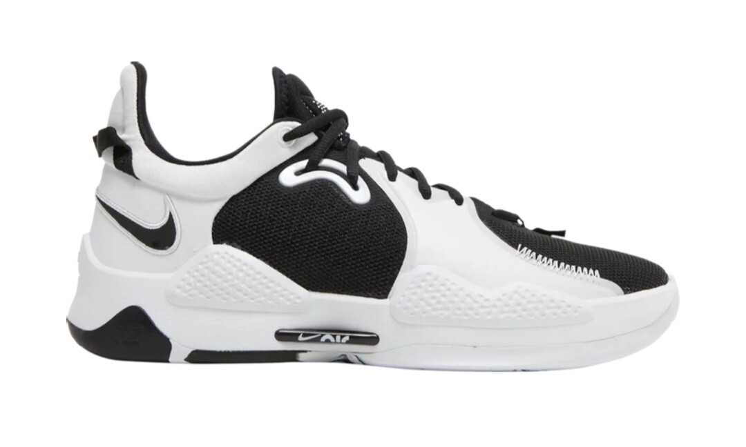【NIKE】PG 5 BASKETBALL ★ Nike PG 5 TB 'Black White' Men's Basketball Shoes Size 8.5