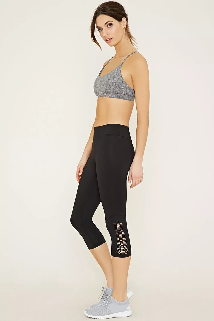 Forever 21 cropped hot sale leggings
