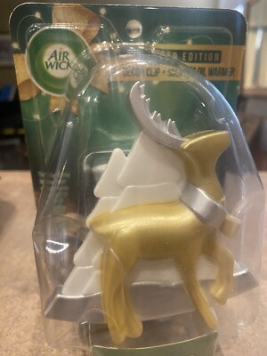 2021 Limited Edition Air Wick Scented Oil Warmer & Clip Christmas Tree Reindeer