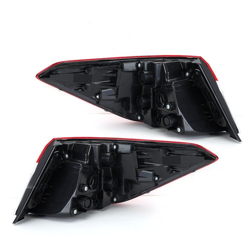 4x Outer Inner Tail Light For 2022 2023 Honda Civic Sedan Rear Lamps Left+Right - Picture 4 of 11