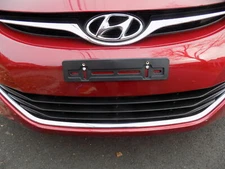 Front License Plate Tag Holder Mount Adapter Bumper Kit Bracket for HYUNDAI New