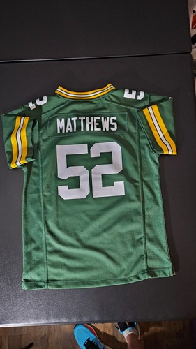 Clay Matthews Green Bay Packers Nike On-Field Youth L Football Jersey - Picture 10 of 11