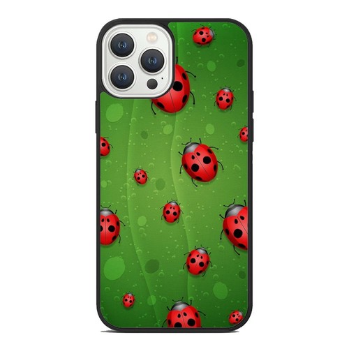 For iPhone SE XS XR Max 5 6 7 8 Plus Anti scratch Cover small beetles Ladybugs - Picture 5 of 25