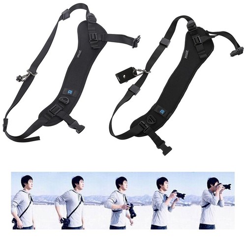Quick Shooting Neck Shoulder Camera Straps for Canon Nikon Sony SLR Cameras - Picture 3 of 16