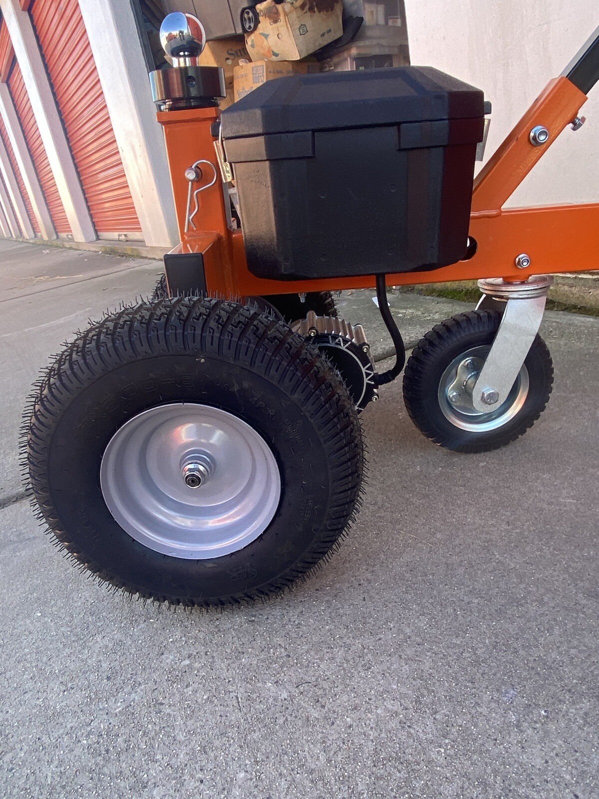 SuperHandy GUO041 2800LB 24V 800W Commercial Electric Power Trailer