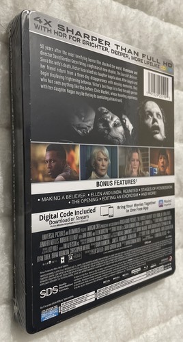 The Exorcist Believer Steelbook 4K Ultra HD Blu-Ray + Blu-Ray + Digital Sealed - Picture 9 of 13