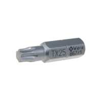 "05066488001 Bit Torx® TX25 L. Ges: 25Mm Befestigung: 1/4\" (C6,3 Mm) Wera"