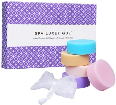 Spa Luxetique natürliche Seifenbar Shampoo Bar Kollektion, feuchtigkeitsspendende Bar Seife 