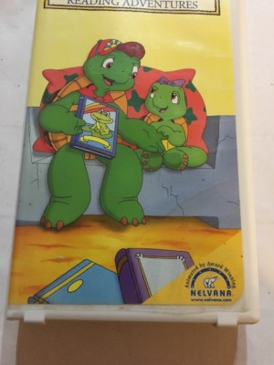Franklin's Reading Adventures (VHS 2002) Loses A Book, Reading