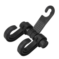 Bell Car Headrest Seat Double Hook Holder Hanger Bag To Organizer Car Lot of 2